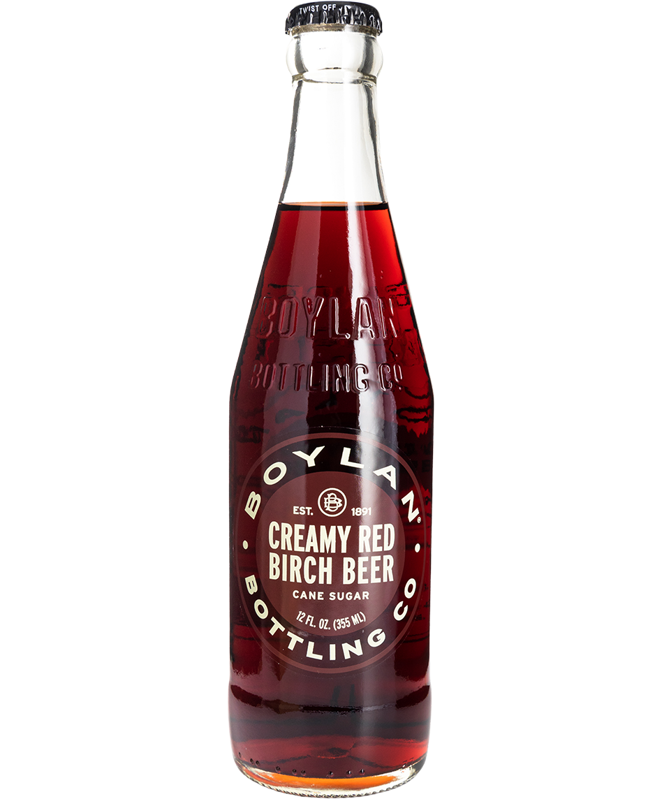 bottle of boylan creamy red birch
