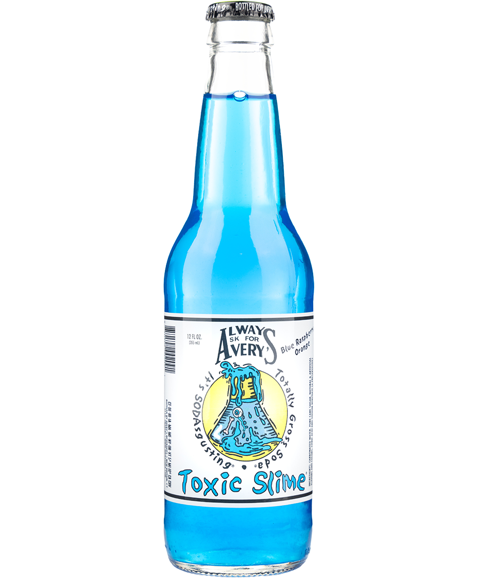 averys_totally_gross_soda_toxic_slime_blue_raspberry_orange_soda_bottle
