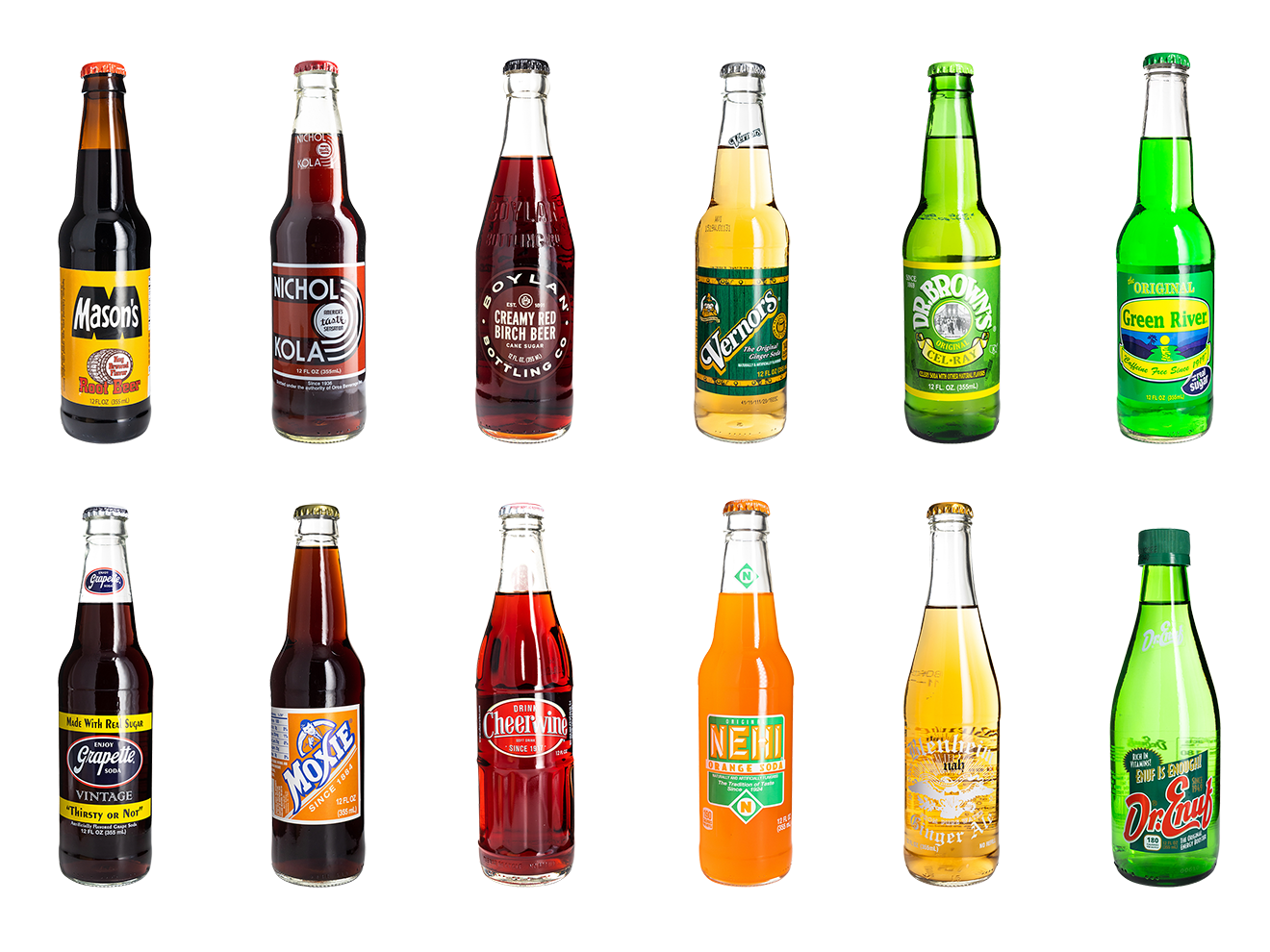 Classic American Soda Pop Get Your 12 pack Vintage Soda Sampler