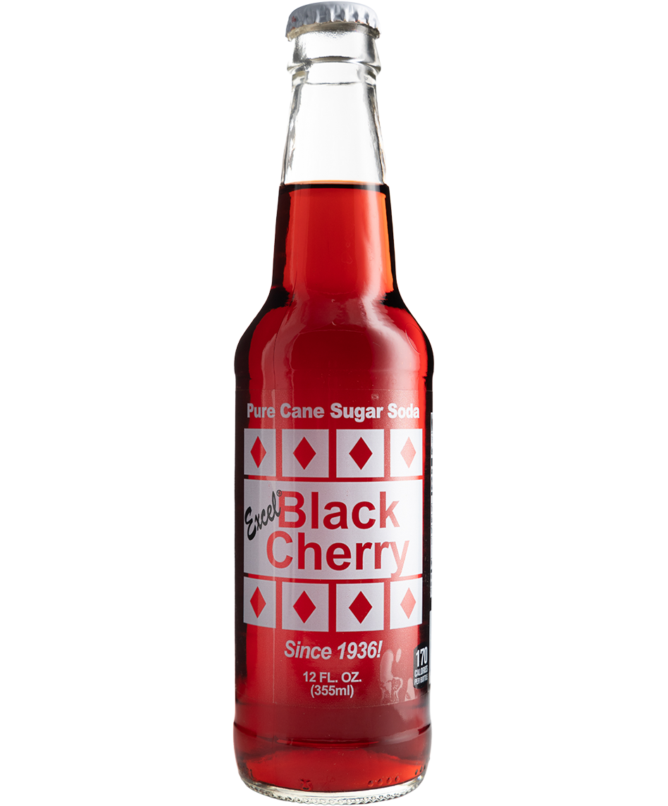 Get Your 24pack Excel Black Cherry Soda Yay Soda